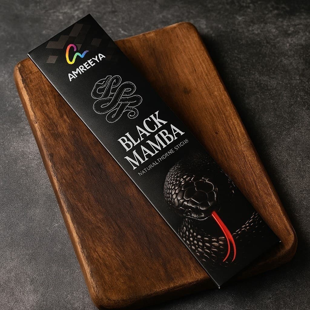 عود آمریا مدل BLACK MAMBA کد (3119)