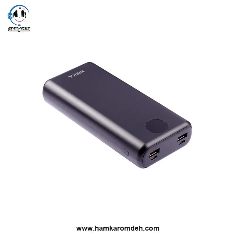 پاوربانک QI-209-PD هیسکا (HISKA) 20000 میلی آمپر — تصویر ۸