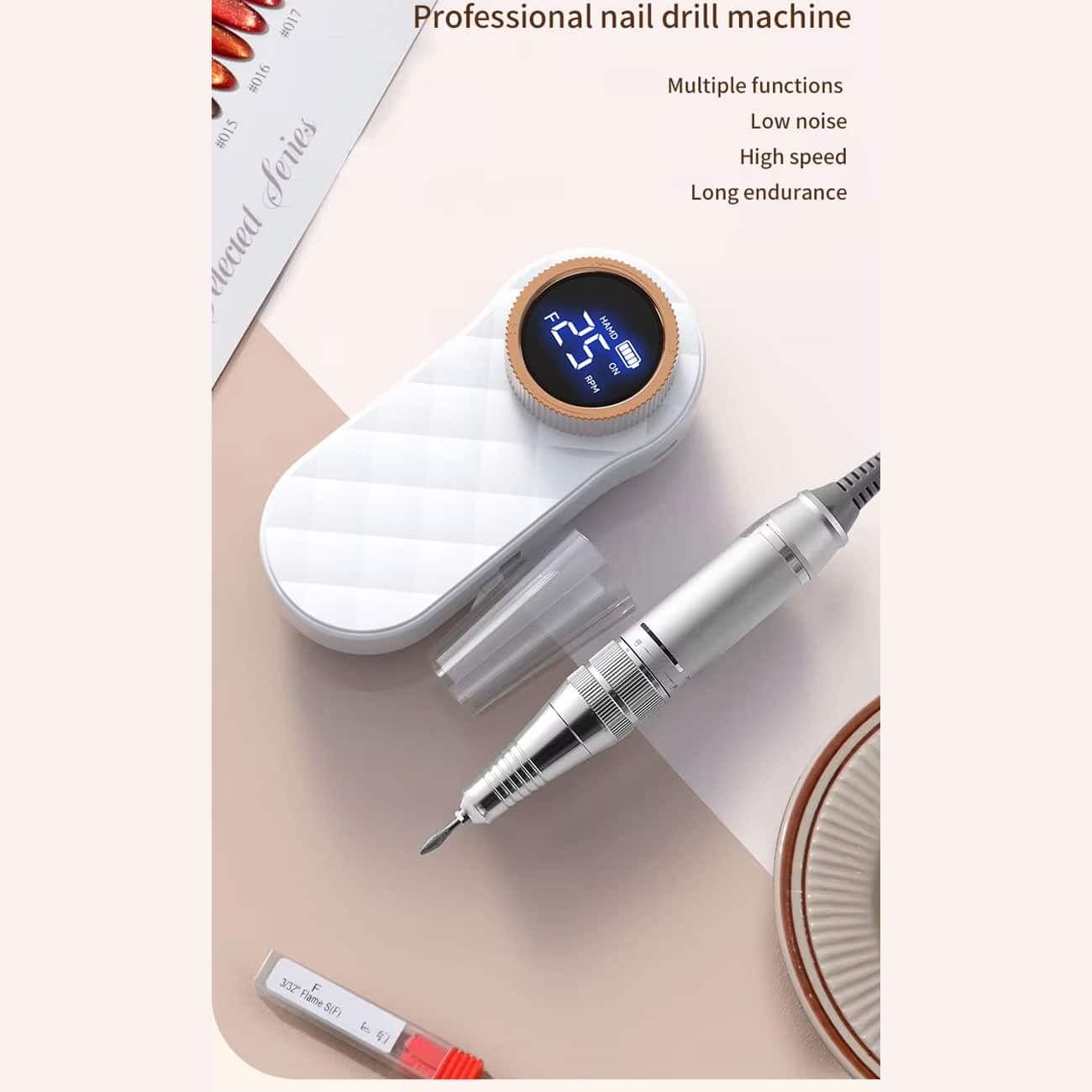 سوهان برقی ناخن ام دی اچ ال MDHL مدل MD-702 — تصویر ۶