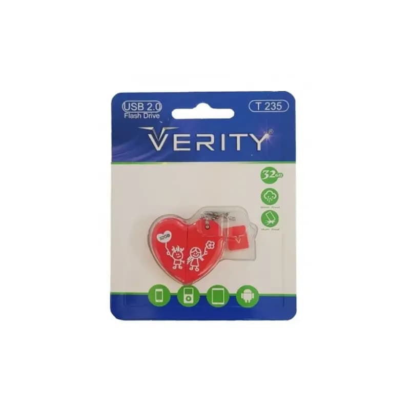 فلش 32گیگ t235 عروسکی وریتی (Verity) USB2.0 — تصویر ۸