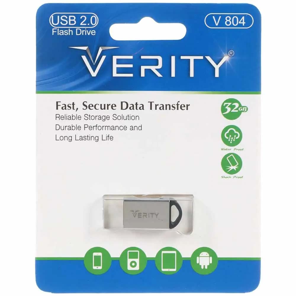فلش 32گیگ عروسکی وریتی (Verity) USB2.0 — تصویر ۵