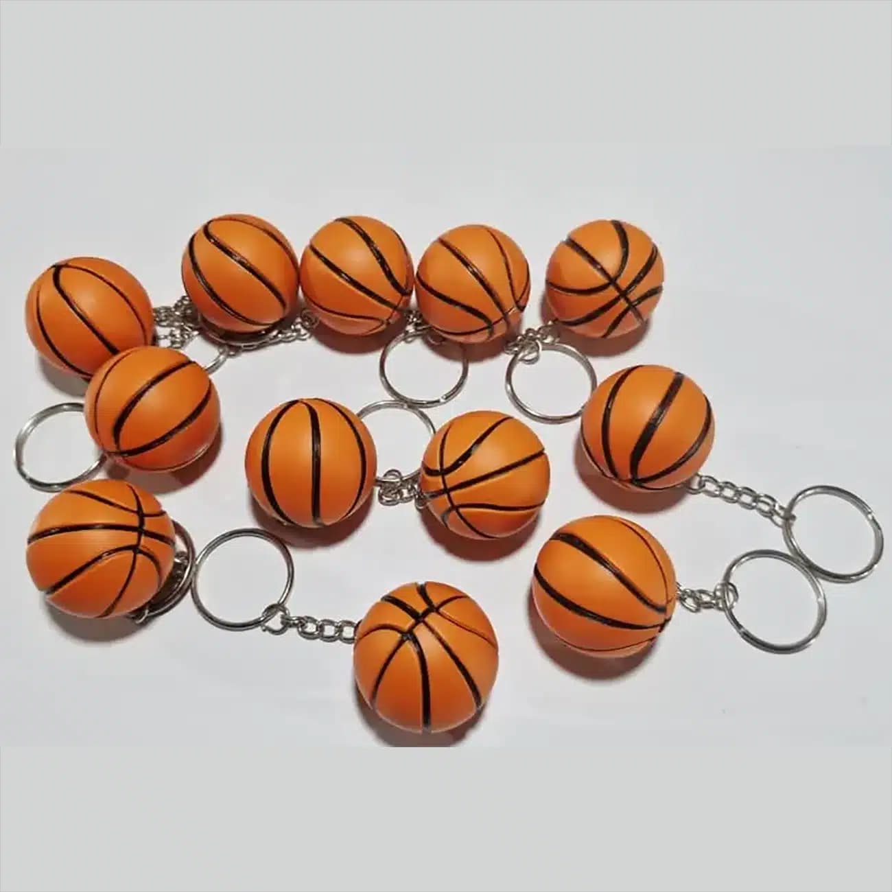 جاکلیدی و آویز کیف basketball طرح توپ بسکتبال — تصویر ۵