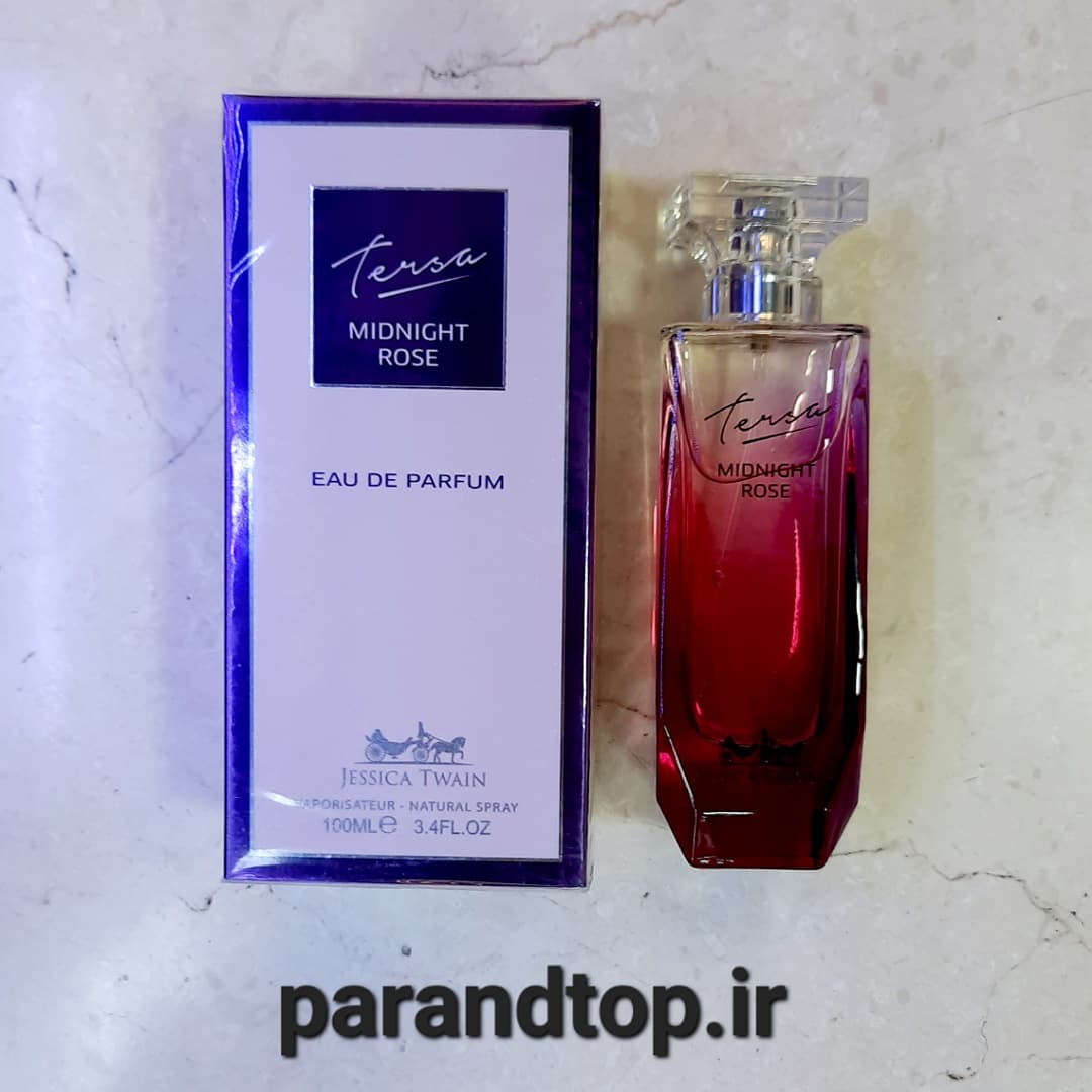 ادکلن جسیکاتویین میدنایت رز ترزا JESSICA TWAIN TERSA MIDNIGHT ROSE (حجم 100میل)
