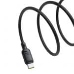 کابل فست شارژ باسئوس توان ۱۰۰ وات طول ۱ متر Silky Series USB به Type‑C — تصویر ۳