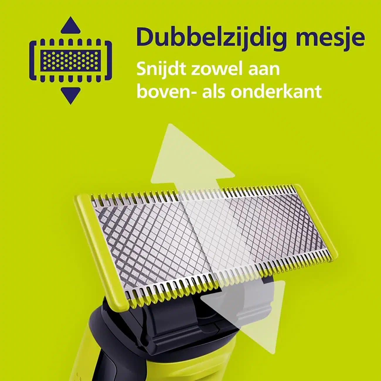 تیغه یدک ماشین اصلاح وان بلید فیلیپس Philips مدل QP220/51 دو عددی — تصویر ۸