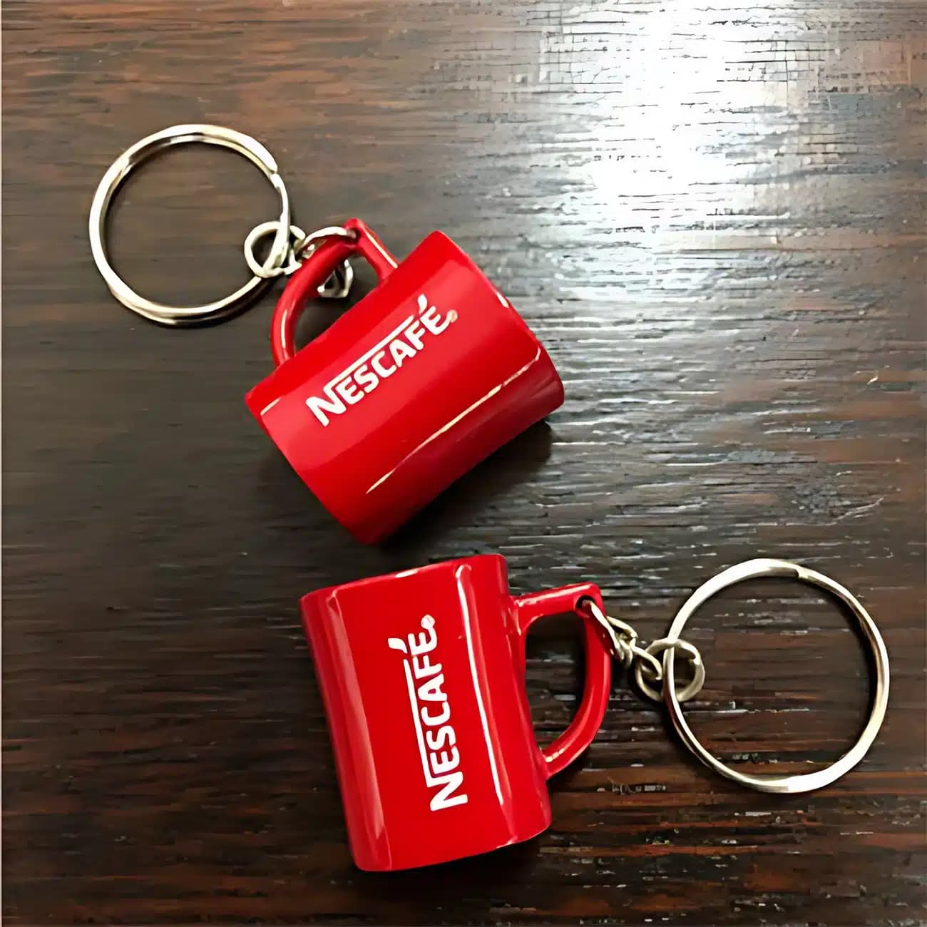 جاکلیدی فانتزی مدل Nescafe طرح ماگ مینیاتوری — تصویر ۹