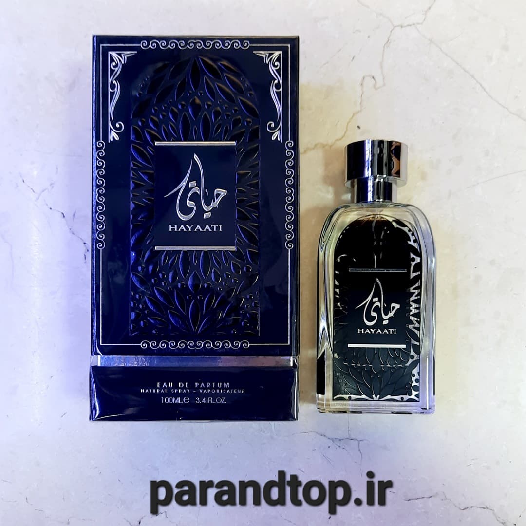 ادکلن ارض الزعفران حیاتی مردانه HAYAATI FOR MEN (حجم 100میل) اصل امارات