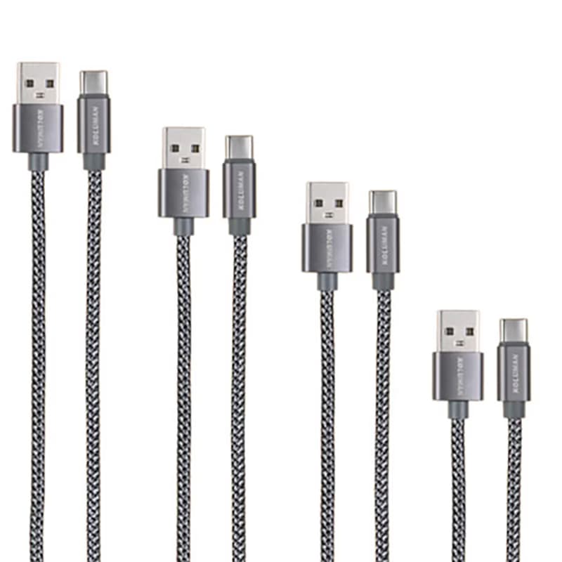 کابل شارژ KD-19 کلومن (KOLUMAN) 4Pack) TYPE-C) — تصویر ۲