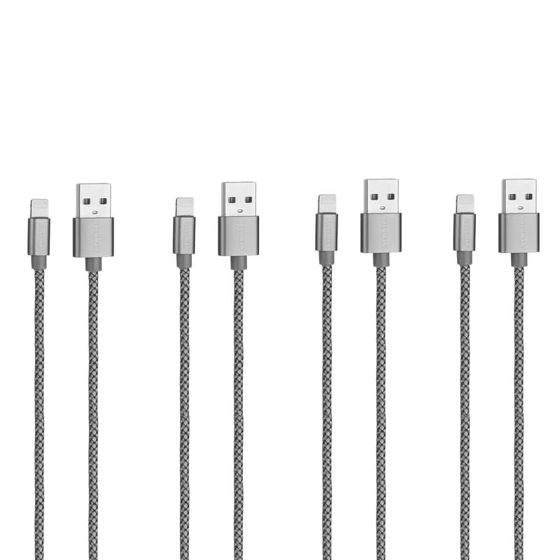 کابل شارژ لایتنینگ KD-19 کلومن (KOLUMAN) (4 PACK) — تصویر ۲