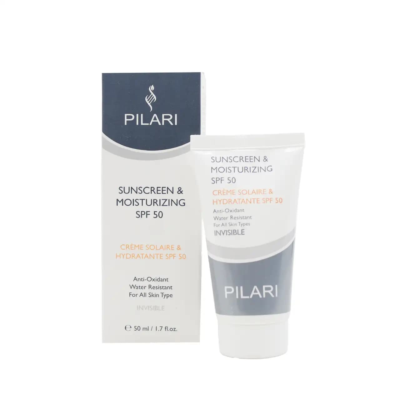 ضد آفتاب و مرطوب کننده SPF 50 الکسیس پیلاری 50 میلی لیتر