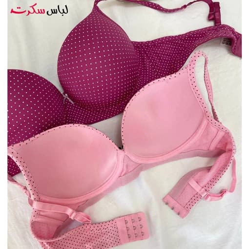 سوتین اسفنجی فنردار خالدار ls2876 — تصویر ۴