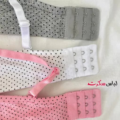 سوتین اسفنجی فنردار خالدار ls2876 — تصویر ۵