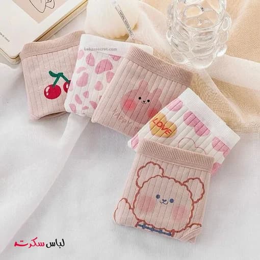شورت کبریتی فانتزی بسته 3عددی ls288 — تصویر ۹