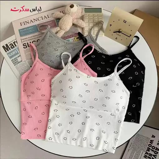 کراپ تاپ دخترانه کبریتی لبخند ls711