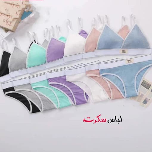 ست نیم تنه شورت اسپرت کبریتی ls8111 — تصویر ۲