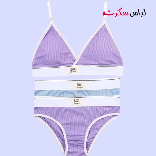 ست نیم تنه شورت اسپرت کبریتی ls8111 — تصویر ۵