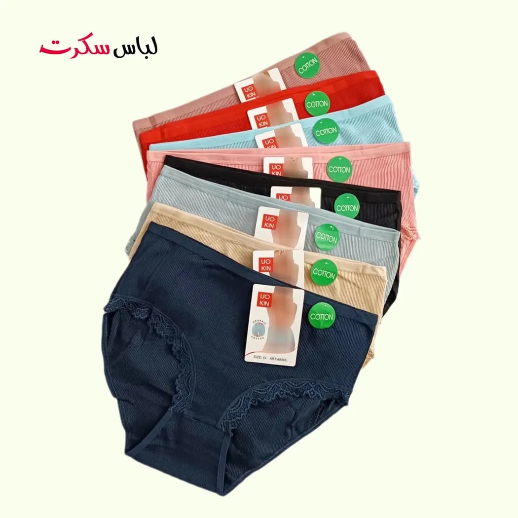 شورت نخی فاق بلند زنانه ls8168 — تصویر ۴
