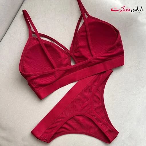ست نیم تنه شورت نخی کبریتی ls3332 — تصویر ۱۲