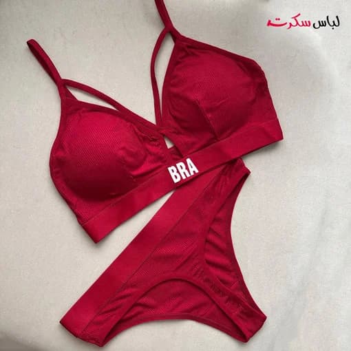 ست نیم تنه شورت نخی کبریتی ls3332 — تصویر ۸