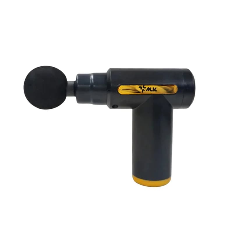 ماساژور شارژی تفنگی Massage Gun M.K – مشکی – RYL