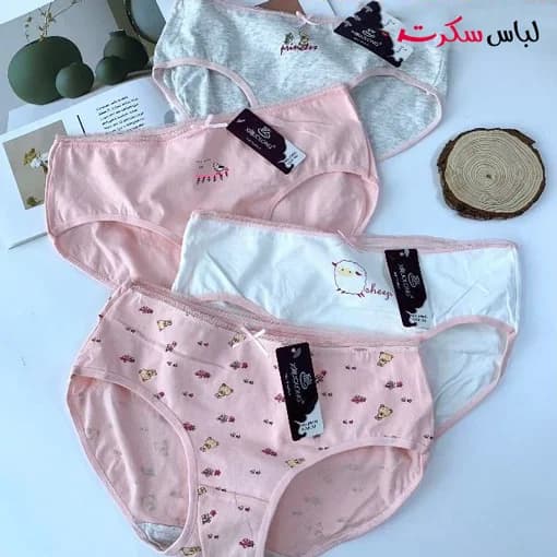 شورت نخی عروسکی بسته 3عددی ls0836 — تصویر ۵
