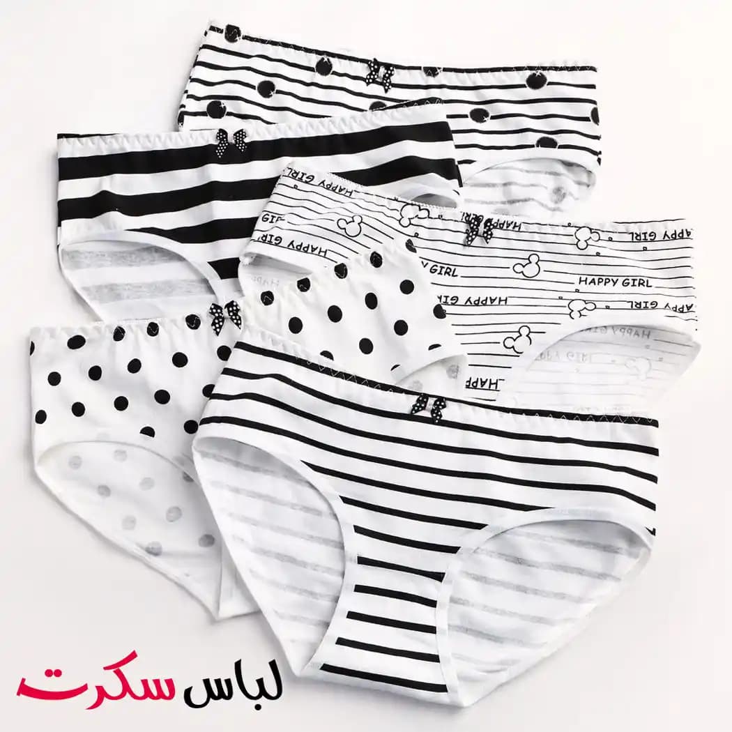 شورت نخی بسته 3 عددی ls0247
