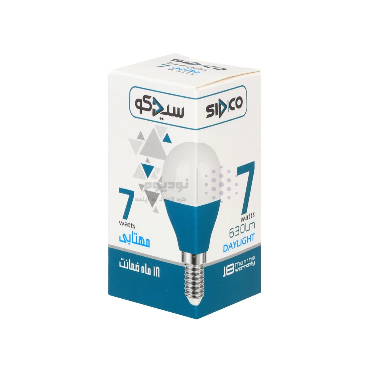 لامپ Sidco LED مدل E14 7W – مهتابی — تصویر ۹