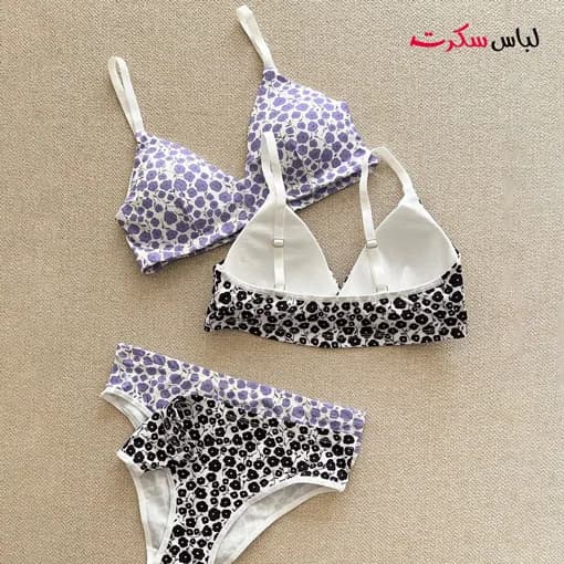 ست نیم تنه و شورت گلدار ls8118 — تصویر ۸