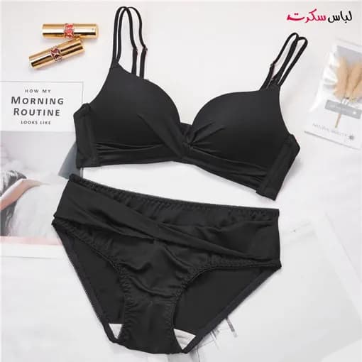 ست شورت و سوتین اسفنجی بدون فنر ls00003 — تصویر ۸