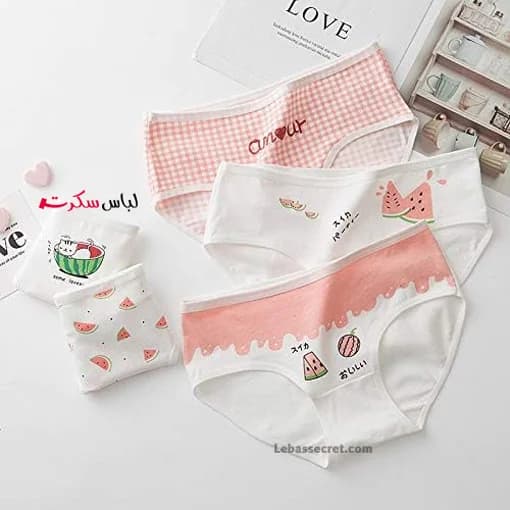 شورت اسلیپ نخی بسته 2عددی هندونه ls163 — تصویر ۱۲