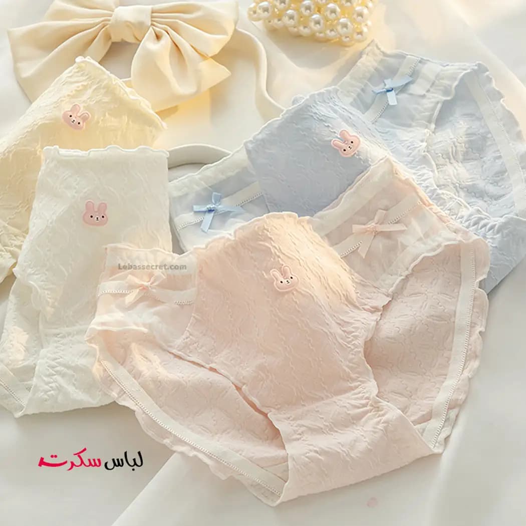 شورت فانتزی زنانه بسته 3عددی ls199 — تصویر ۵