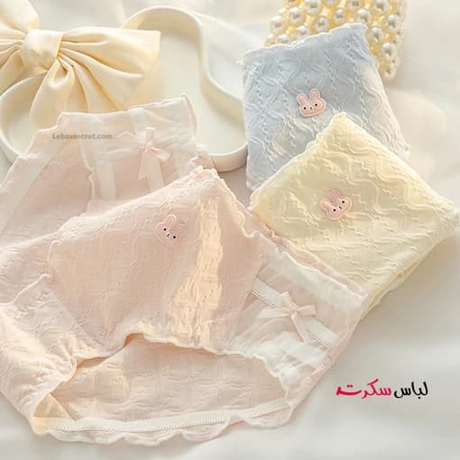 شورت فانتزی زنانه بسته 3عددی ls199