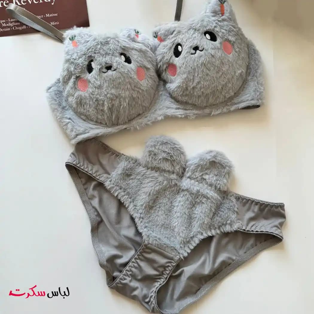 ست لباس زیر تدی خرگوشی ls01002 — تصویر ۳