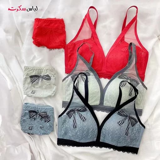 لباس زیر ست فانتزی توری ls881 — تصویر ۶