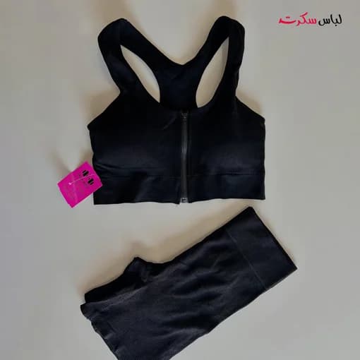 نیم تنه شورت ورزشی زیپ دار اسپرت ls6830 — تصویر ۱۲