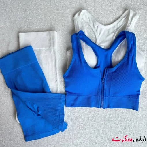 نیم تنه شورت ورزشی زیپ دار اسپرت ls6830 — تصویر ۳