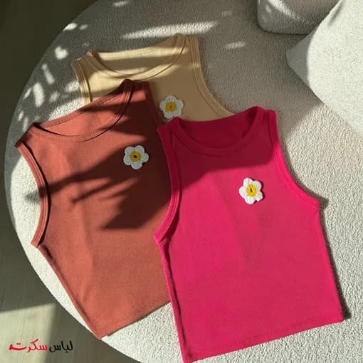 کراپ تاپ کبریتی فانتزی بهار ls28957 — تصویر ۶