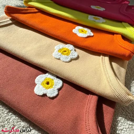 کراپ تاپ کبریتی فانتزی بهار ls28957 — تصویر ۳