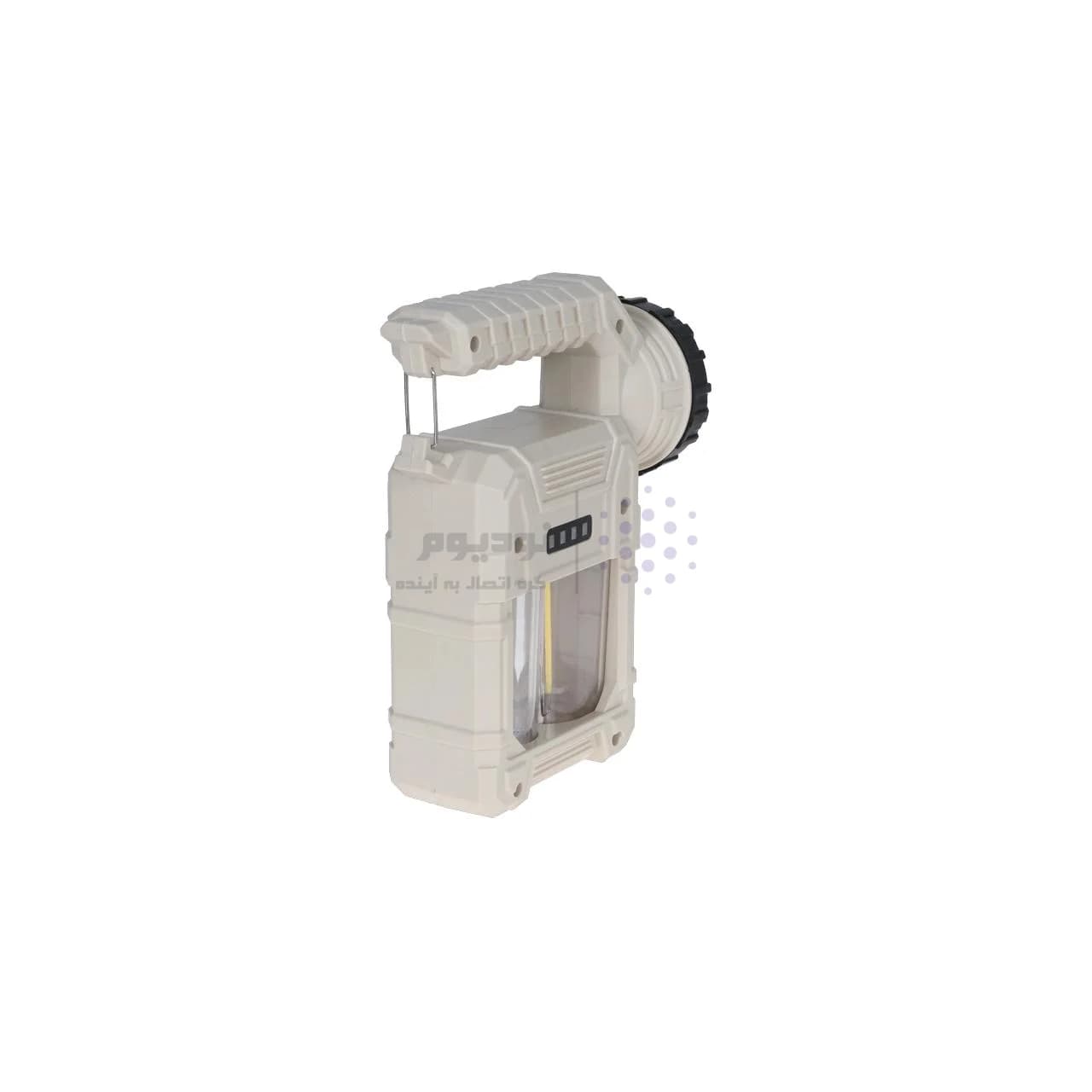 چراغ کمپیینگ مدل HK-8098 – خاکی — تصویر ۴