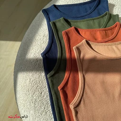 کراپ تاپ کبریتی فانتزی آلبالو ls28951 — تصویر ۶