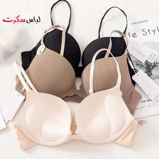 سوتین جلو بازشو جکدار فنردار ls7275 — تصویر ۳