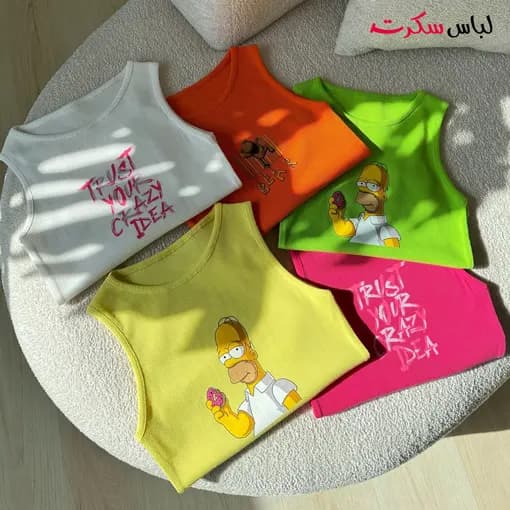 کراپ تاپ کبریتی فانتزی ls28950 — تصویر ۷