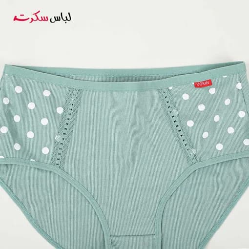 شورت زنانه نخی فانتزی ls63100 — تصویر ۳