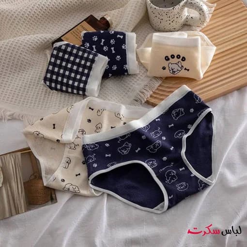 شورت عروسکی زنانه بسته 3عددی ls0012 — تصویر ۳