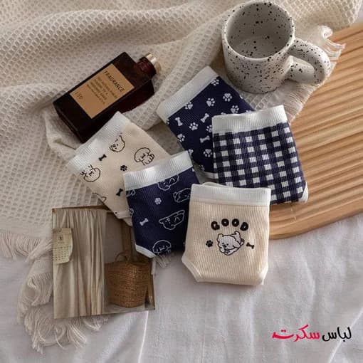 شورت عروسکی زنانه بسته 3عددی ls0012 — تصویر ۶