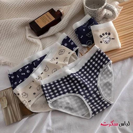 شورت عروسکی زنانه بسته 3عددی ls0012 — تصویر ۵