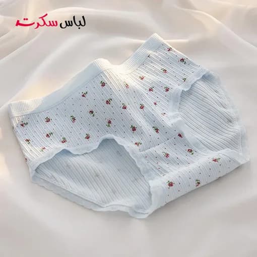 شورت نخی گلدار بسته 2 عددی ls934 — تصویر ۸