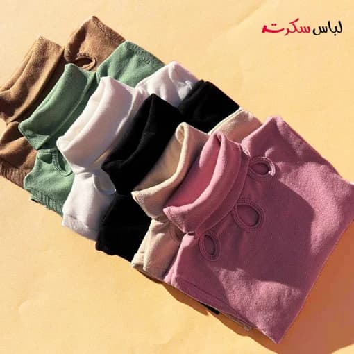 بادی یقه اسکی آستین بلند ls069 — تصویر ۴