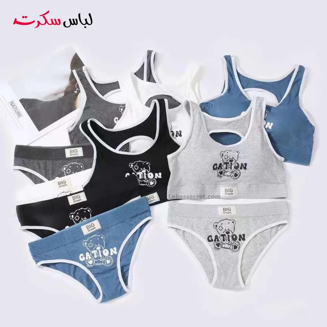 ست نیم تنه و شورت اسپرت ls6777