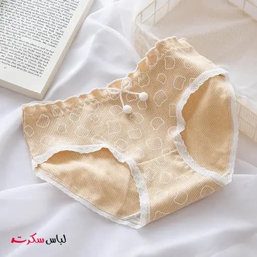 شورت عروسکی پنبه بسته 2عددی ls848 — تصویر ۳